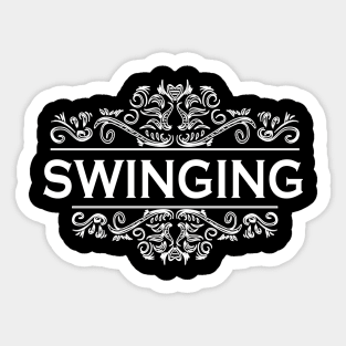 Sports Swinging Sticker